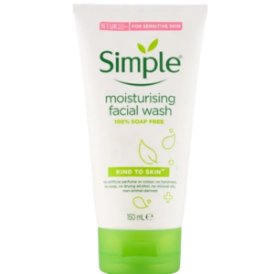 ژل شست و شوی تیوپی سیمپل مدل مویسچرایزینگ فیشیال واش