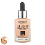 کرم پودر کاتریس سری HD مدل Liquid Coverage شماره 020