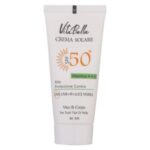 کرم ضدآفتاب بی‌رنگ ویتابلا +SPF50 مدل 001 مناسب انواع پوست، حجم 40 میلی‌لیتر