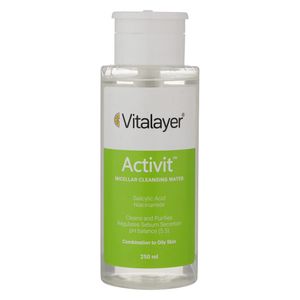 محلول پاککننده آرایش ویتالیر مدل اکتی ویت حجم 250 میلیلیتر محلول پاککننده آرایش ویتالیر مدل اکتی ویت حجم 250 میلیلیتر - Image 1