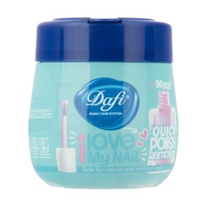 پد لاک پاک کن دافی کد 01 بسته 90 عددی پد لاک پاک کن دافی کد 01 بسته 90 عددی - Image 1