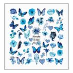 برچسب لنز ناخن مدل فانتزی کد N066