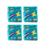 نوار بهداشتی تافته مدل Butterfly مجموعه 4 عددی