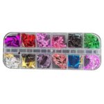 مجموعه تزیین ناخن مدل 01 مجموعه 12 عددی