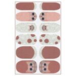 استیکر طراحی ناخن مدل ژله ای کد A51