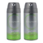 اسپری بدن مردانه کاسپین مدل  DEEP WILD حجم 150 میلی لیتر مجموعه 2 عددی