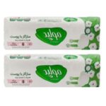 نوار بهداشتی مولپد مدل پنبه ای مجموعه 2 عددی