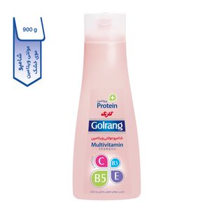 شامپو مولتی ویتامین مو خشک گلرنگ سری Plus Protein وزن 900 گرم شامپو مولتی ویتامین مو خشک گلرنگ سری Plus Protein وزن 900 گرم - Image 1