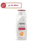 شامپو مو اکتیو مدل محافظ رنگ مو Keratin حجم 350 میلی لیتر